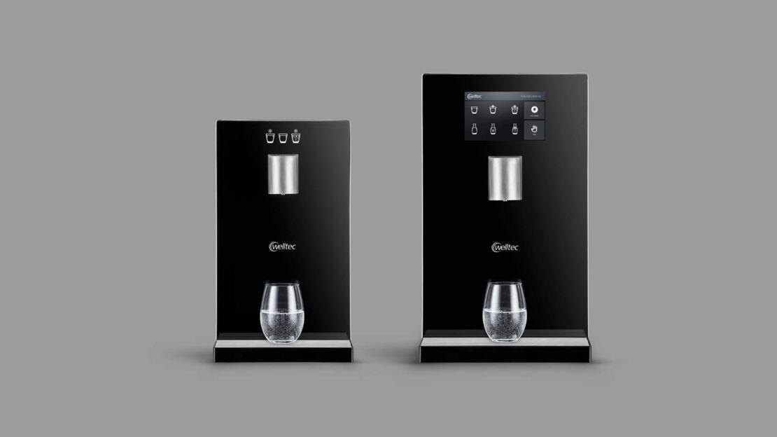 welltec Wasserspender Cube Basic, Cube Comfort und Cube 2