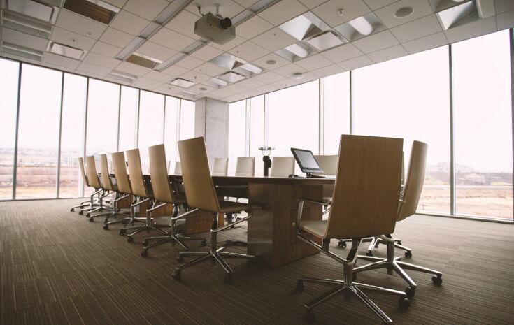 Ein Büro