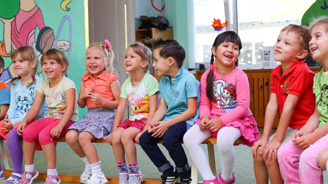 Kinder im Kindergarten
