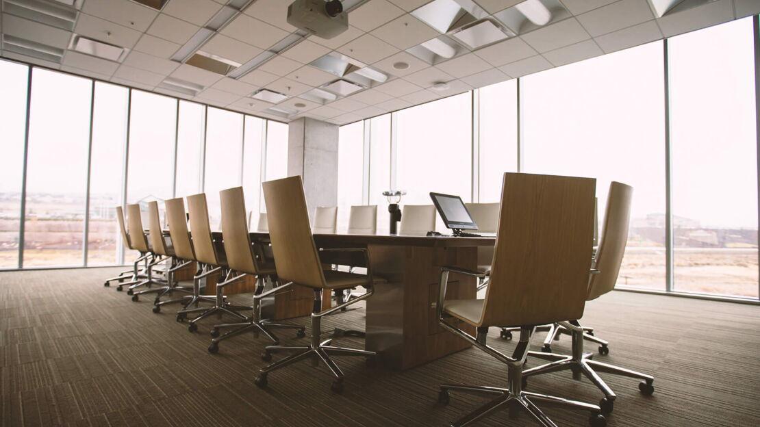 Ein Büro