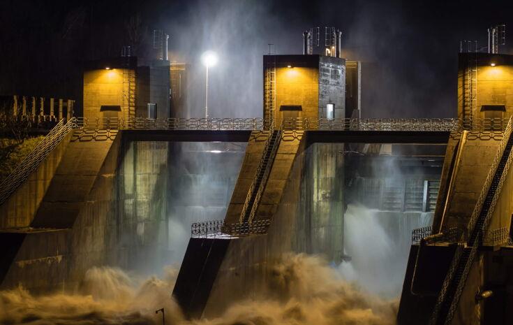 Wasserkraftwerk