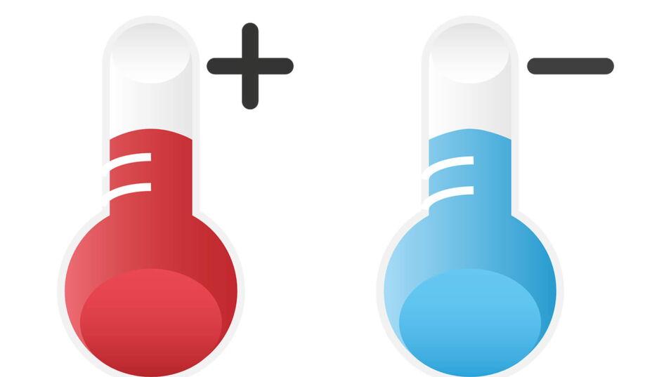 Clipart warm und kalt